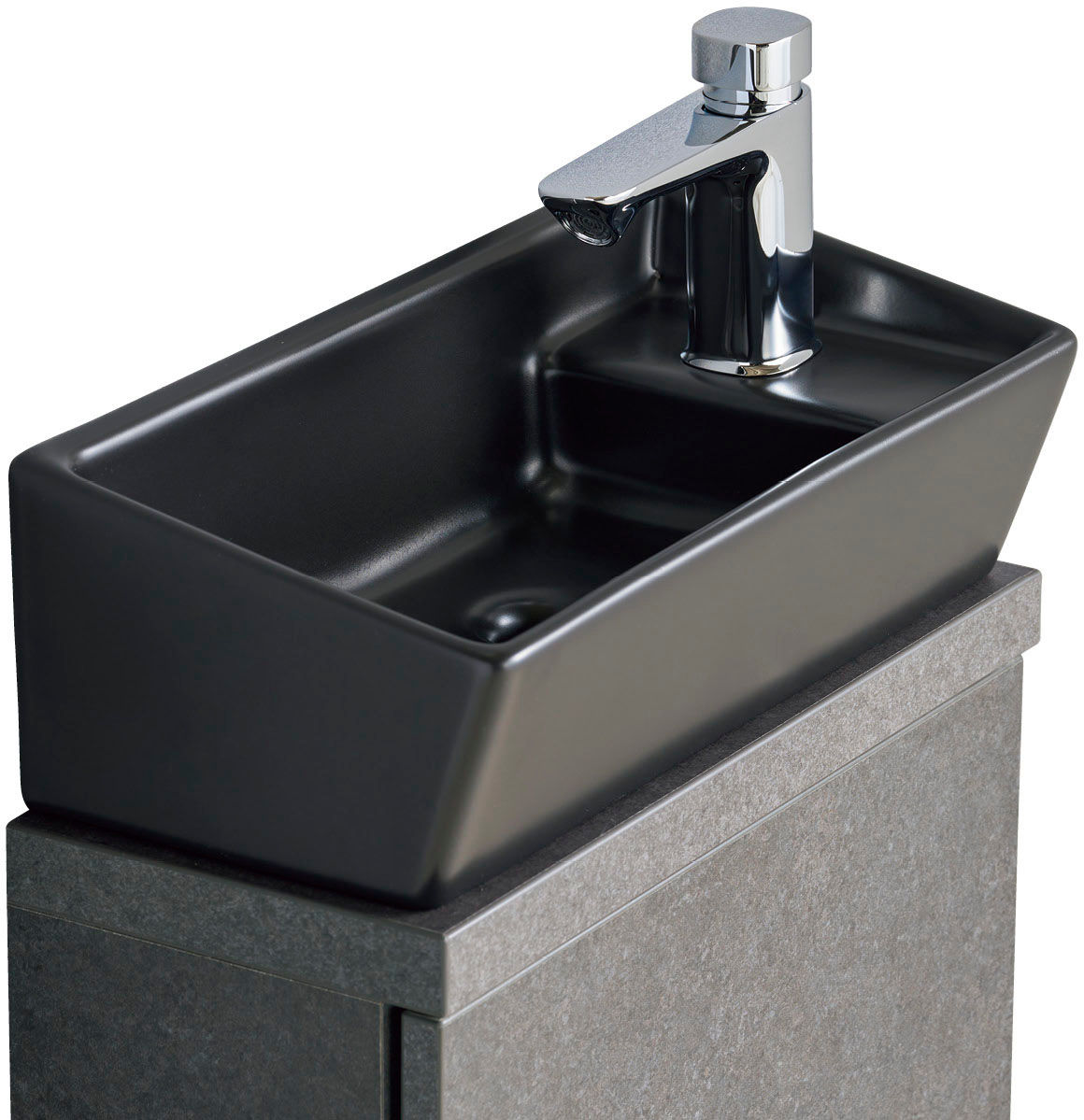 ノーブル手洗キャビネット_手洗器・カウンター寸法