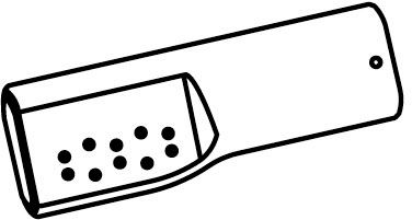 ビデ用ノズル先端