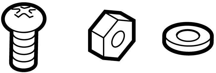 リモコン盗難防止ビスセット