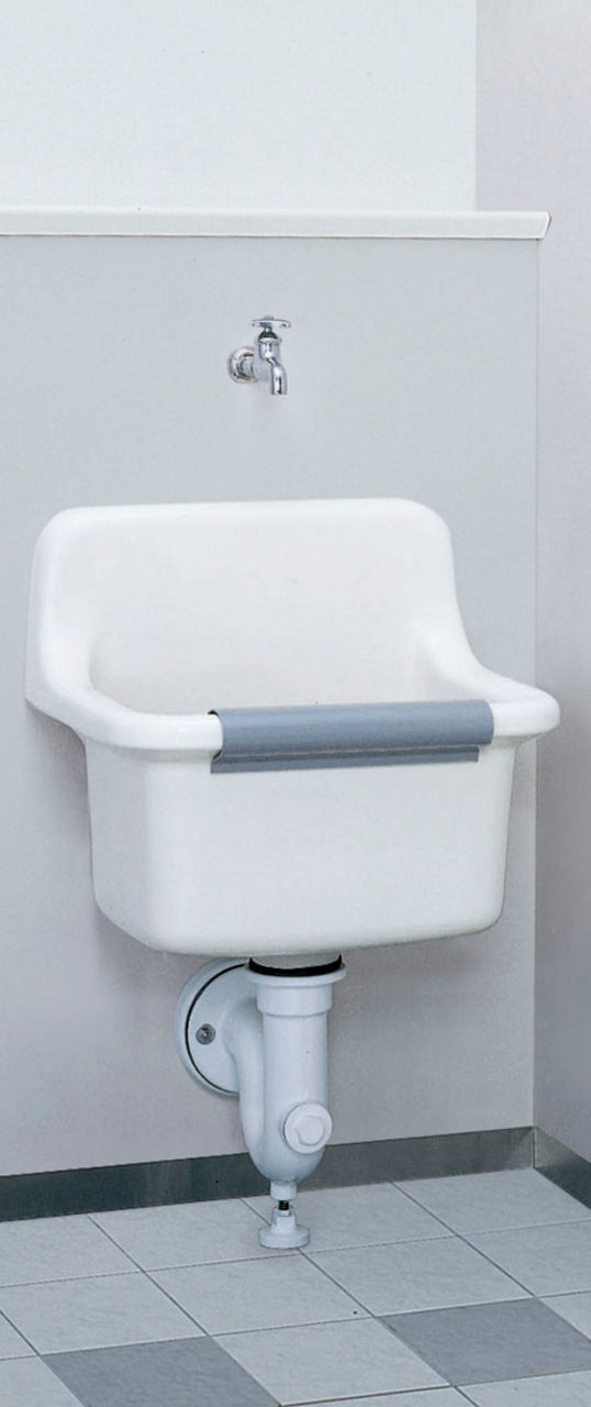 掃除流しユニット_バック付掃除流し