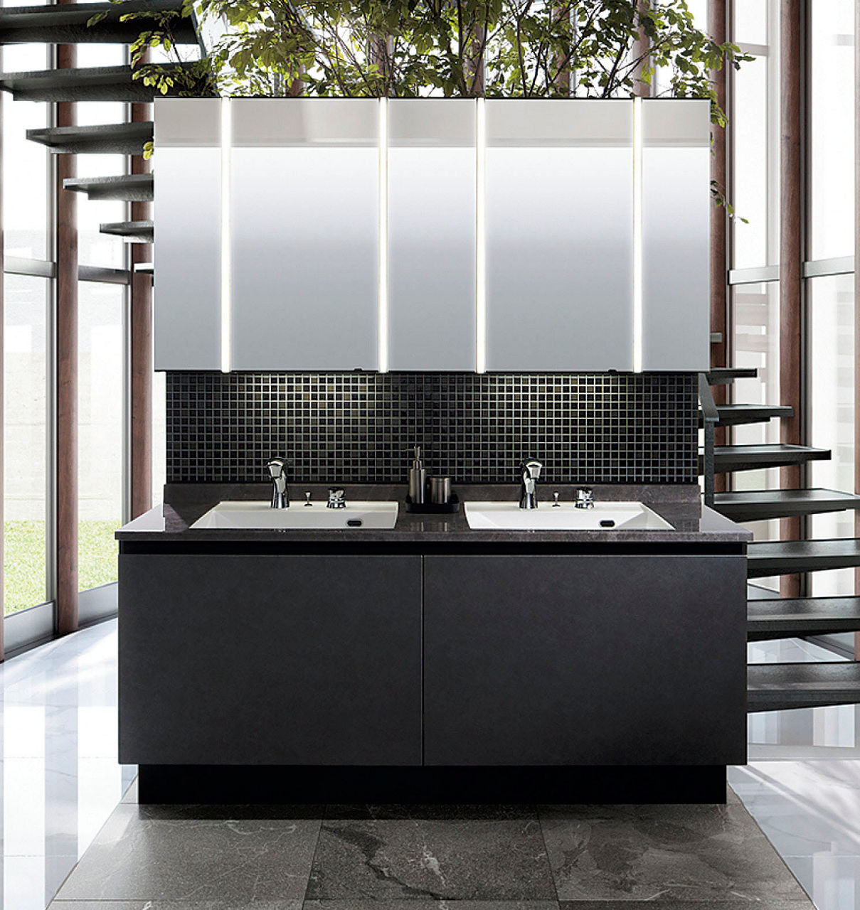 ルミシス_ボウル一体タイプ_デッキ水栓