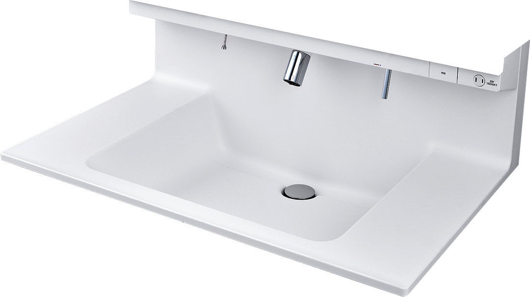 クレヴィ_奥行560タイプ_洗面器_人造大理石(ポリエステル系樹脂)