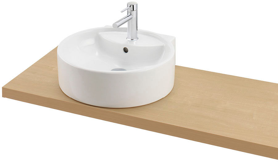 エスタ_ベッセルタイプ_洗面器_陶器製_YL-543_3.5L