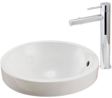 エスタ_ベッセルタイプ_洗面器_陶器製_YL-2841_3.5L