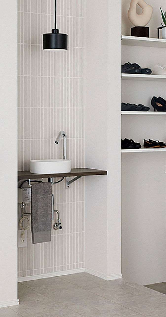 エスタ_コンパクト・ドレッサー&手洗