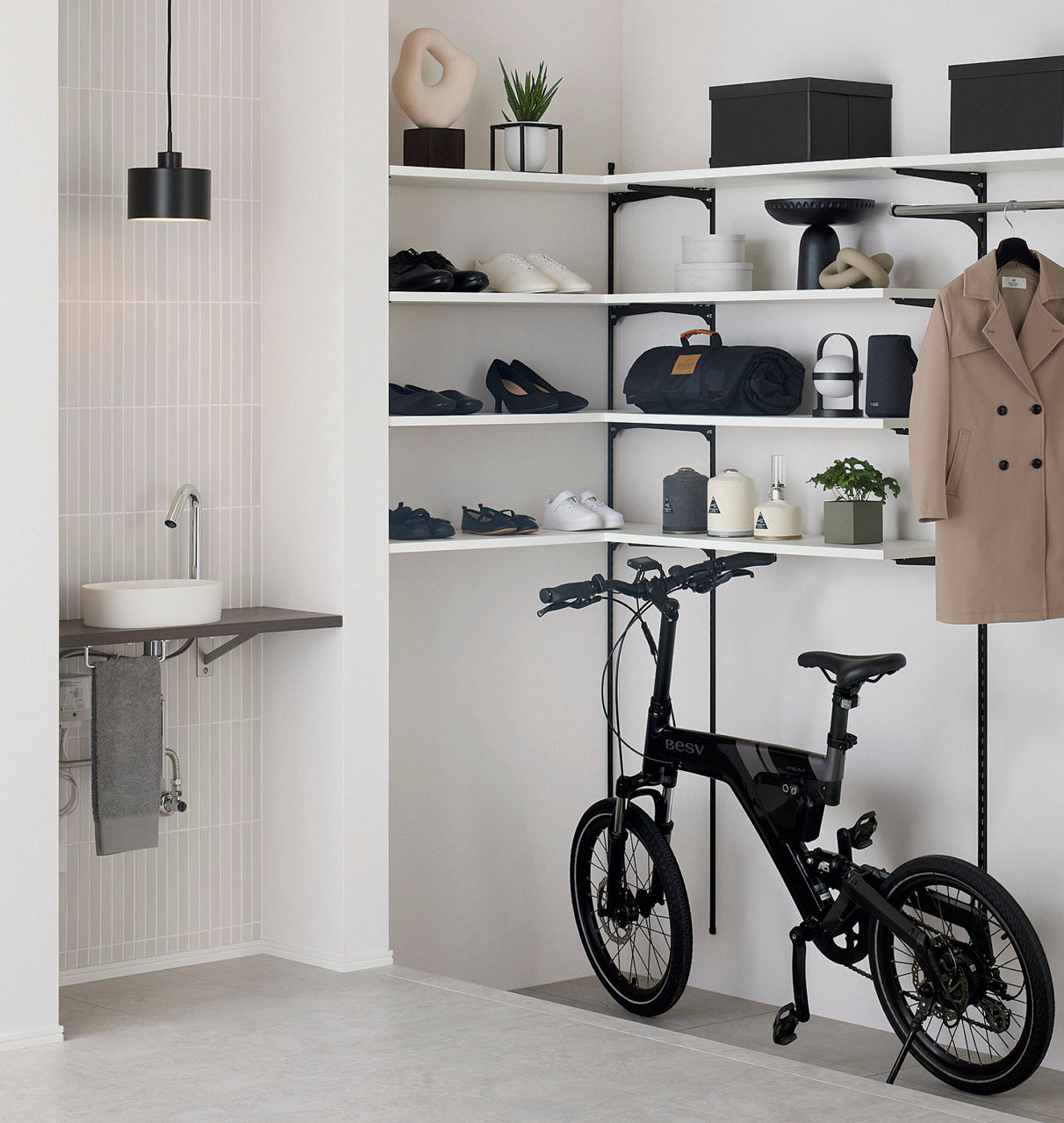 シューズインクローゼットや玄関に_エスタ_ベッセル手洗タイプ