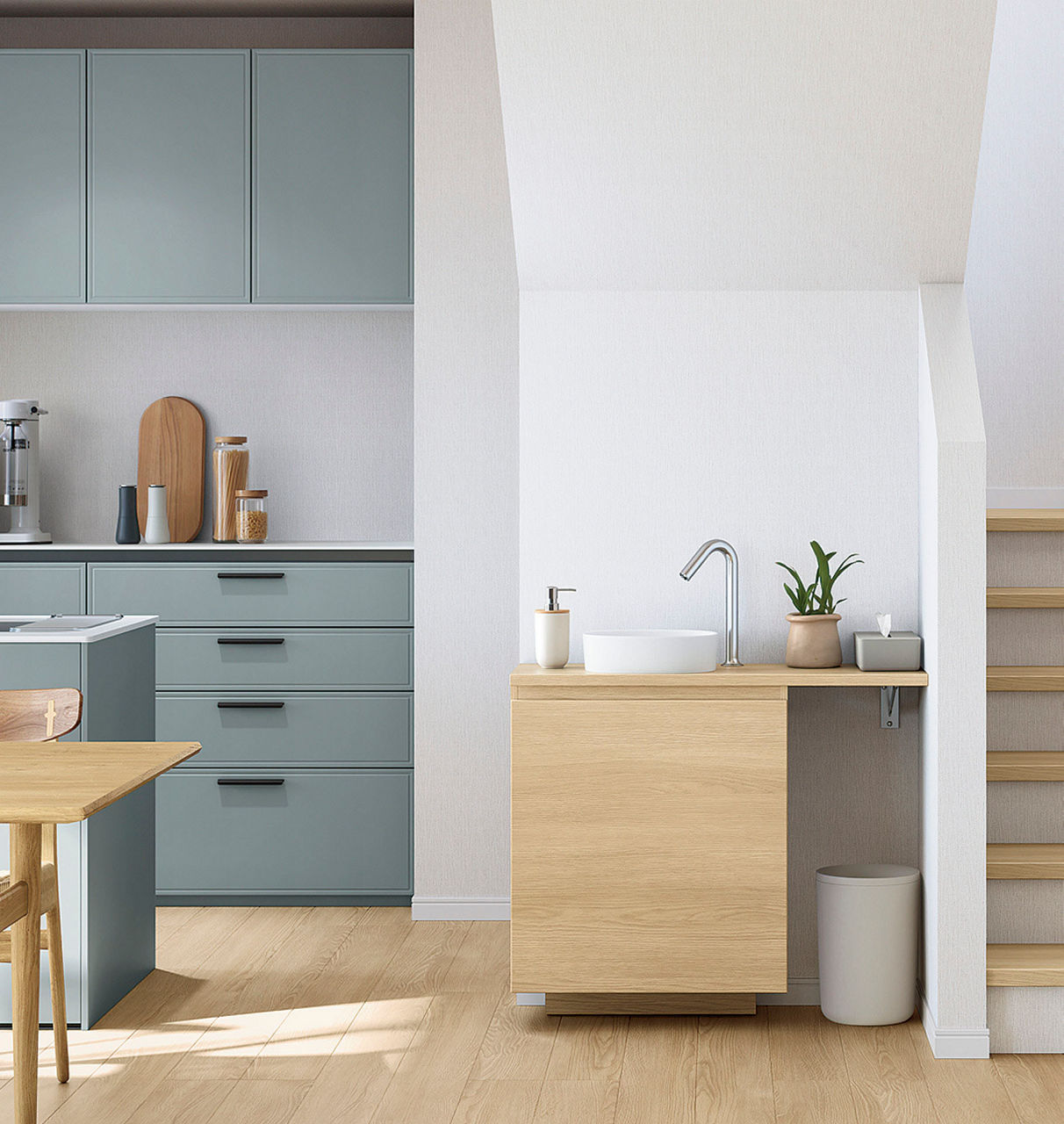 リビングに_エスタ_ベッセル手洗タイプ