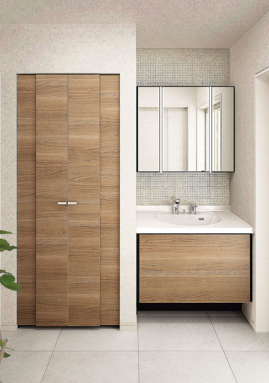 ルミシス_ボウル一体タイプ_有効寸法(壁間寸法)930mm_PLAN_No.AN136