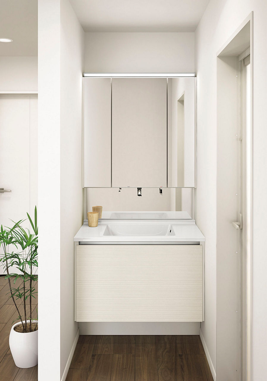 ルミシス_ボウル一体タイプ_有効寸法(壁間寸法)930mm_PLAN_No.AN080