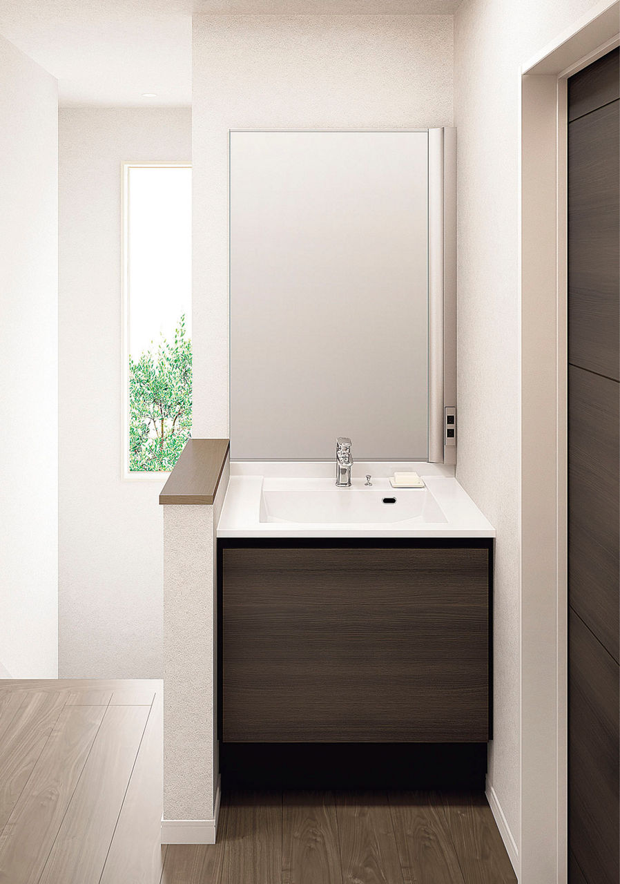 ルミシス_ボウル一体タイプ_有効寸法(壁間寸法)780mm_PLAN_No.AN081