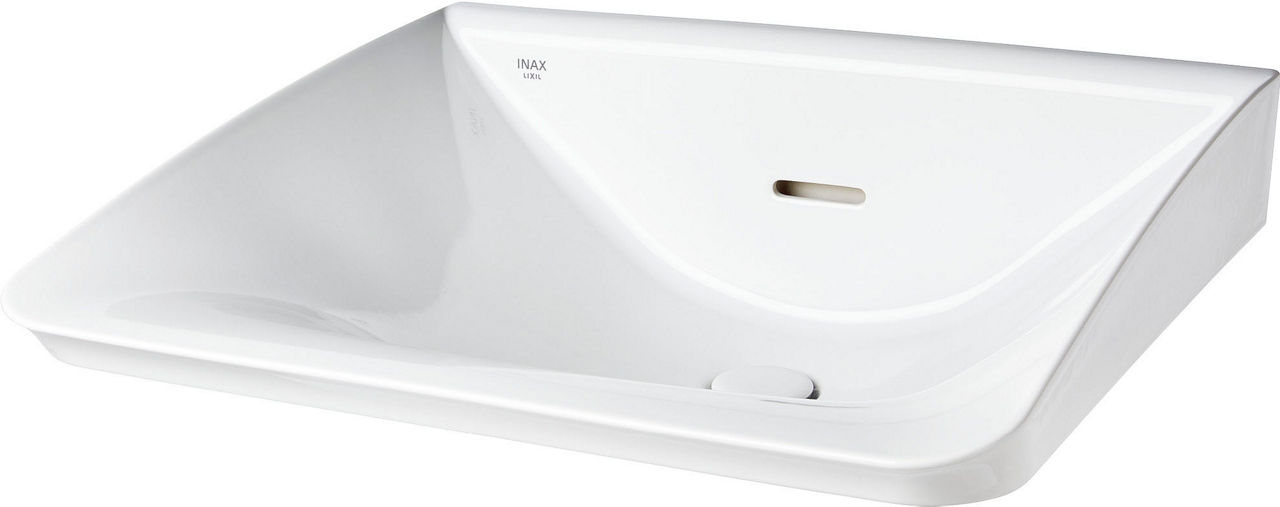 洗面室としての機能美を追求したハイバックベッセルタイプ