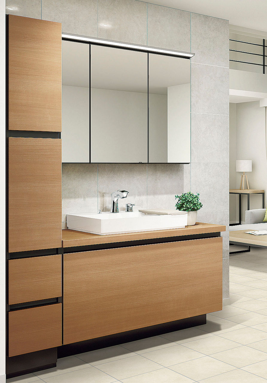 ルミシス_ベッセルタイプ_間口1_500mm(本体間口1_200mm)_PLAN_No.AL085