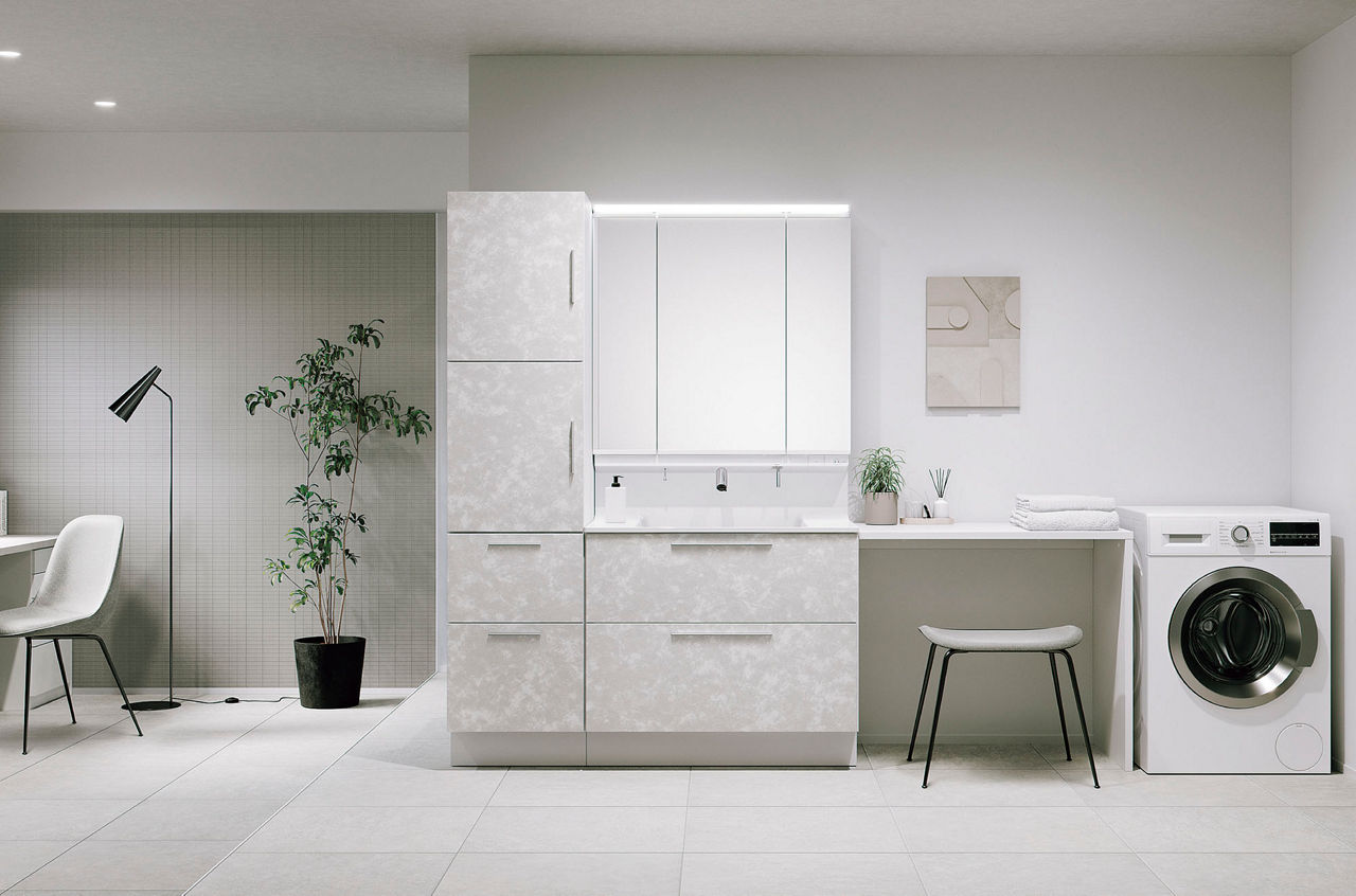 クレヴィ_奥行560タイプ_間口2_250mm(本体間口900mm)