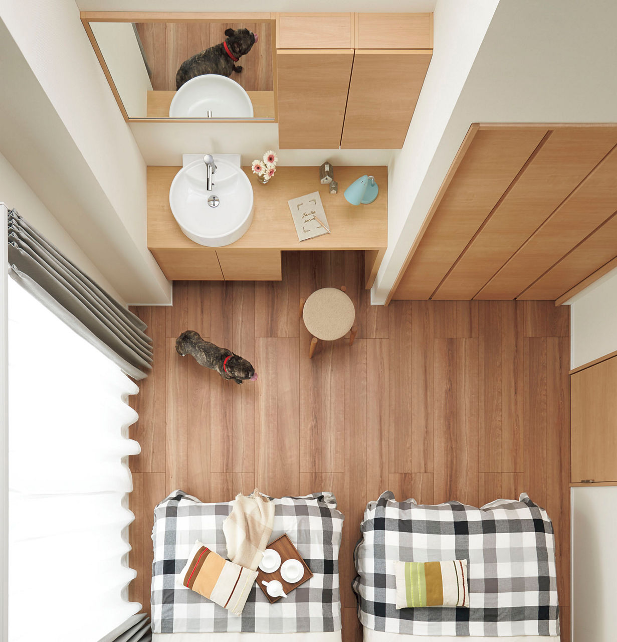 エスタ_コンパクト・ドレッサー&手洗