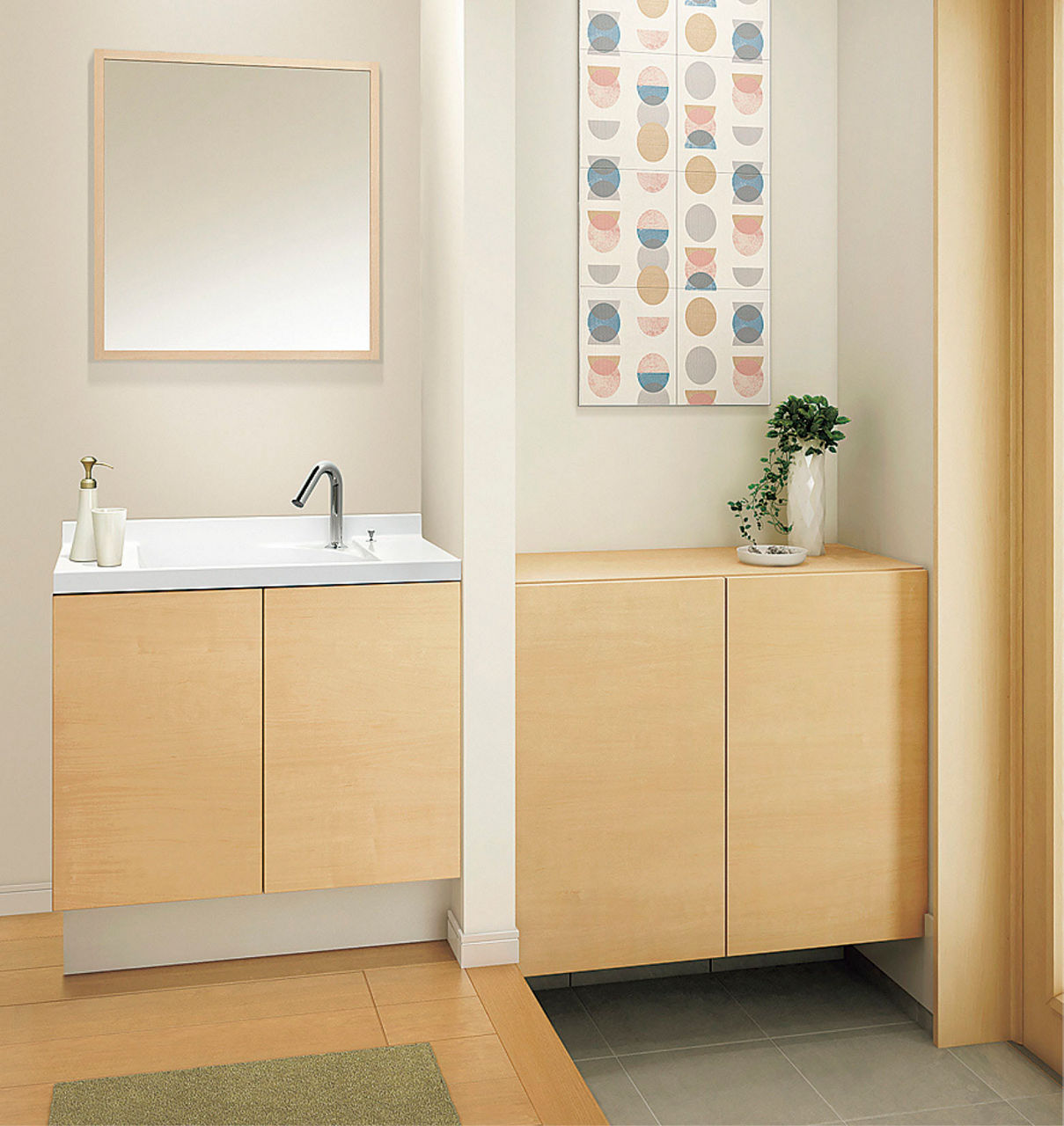 玄関に_家族にもお客さまにもうれしい