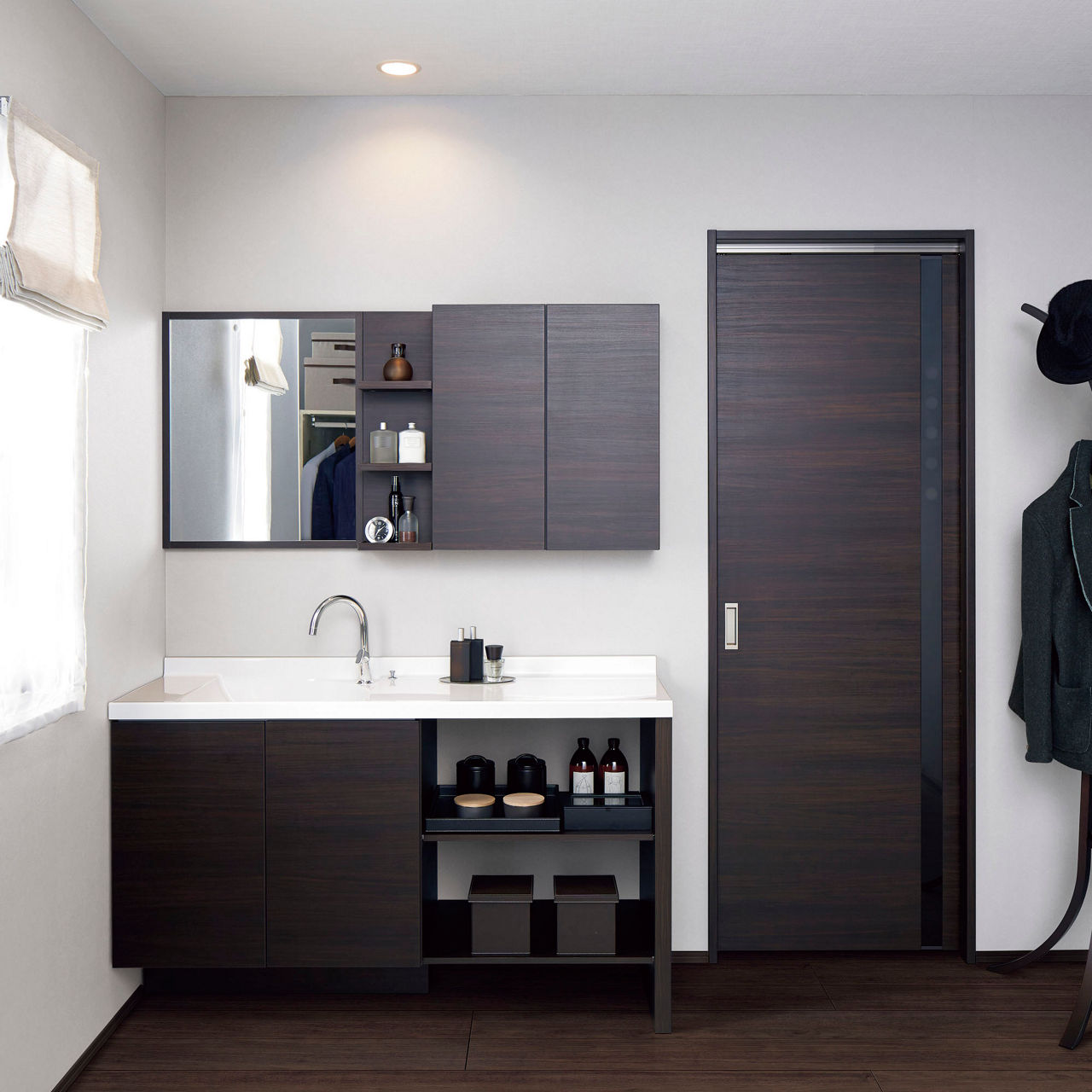 朝夕の身支度のすべてをここで