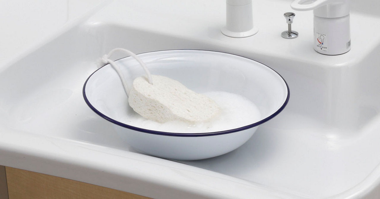 洗面器も置ける広さ