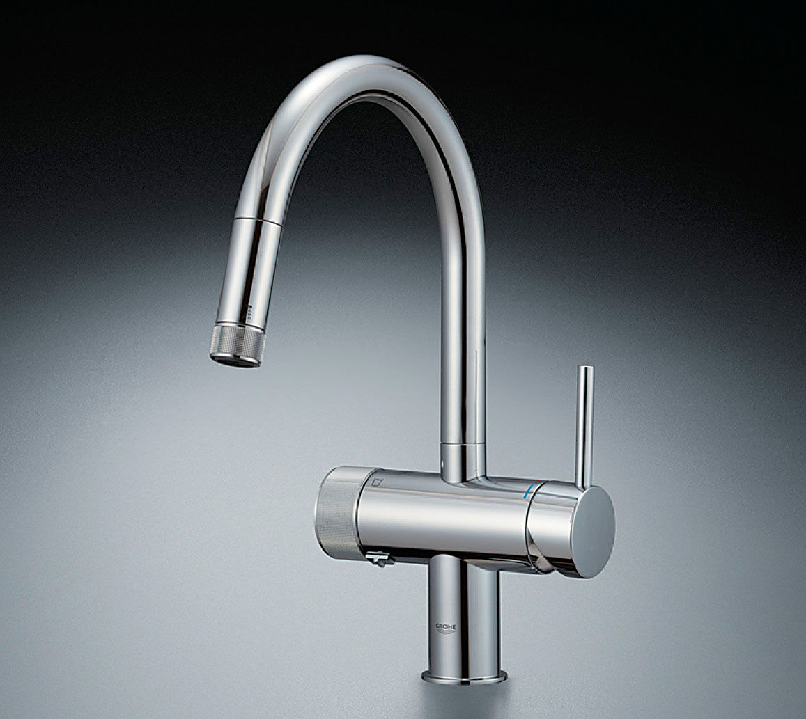 P47_オールインワン浄水栓_ミンタグースネック(浄水機能付)