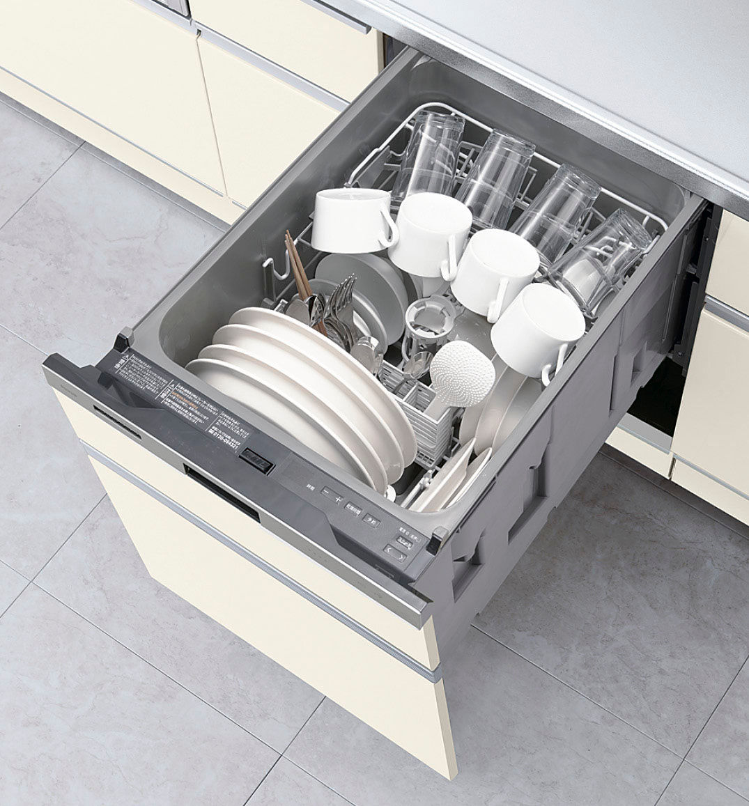 L05_食器洗い乾燥機_ミドルグレード_浅型_扉材仕様