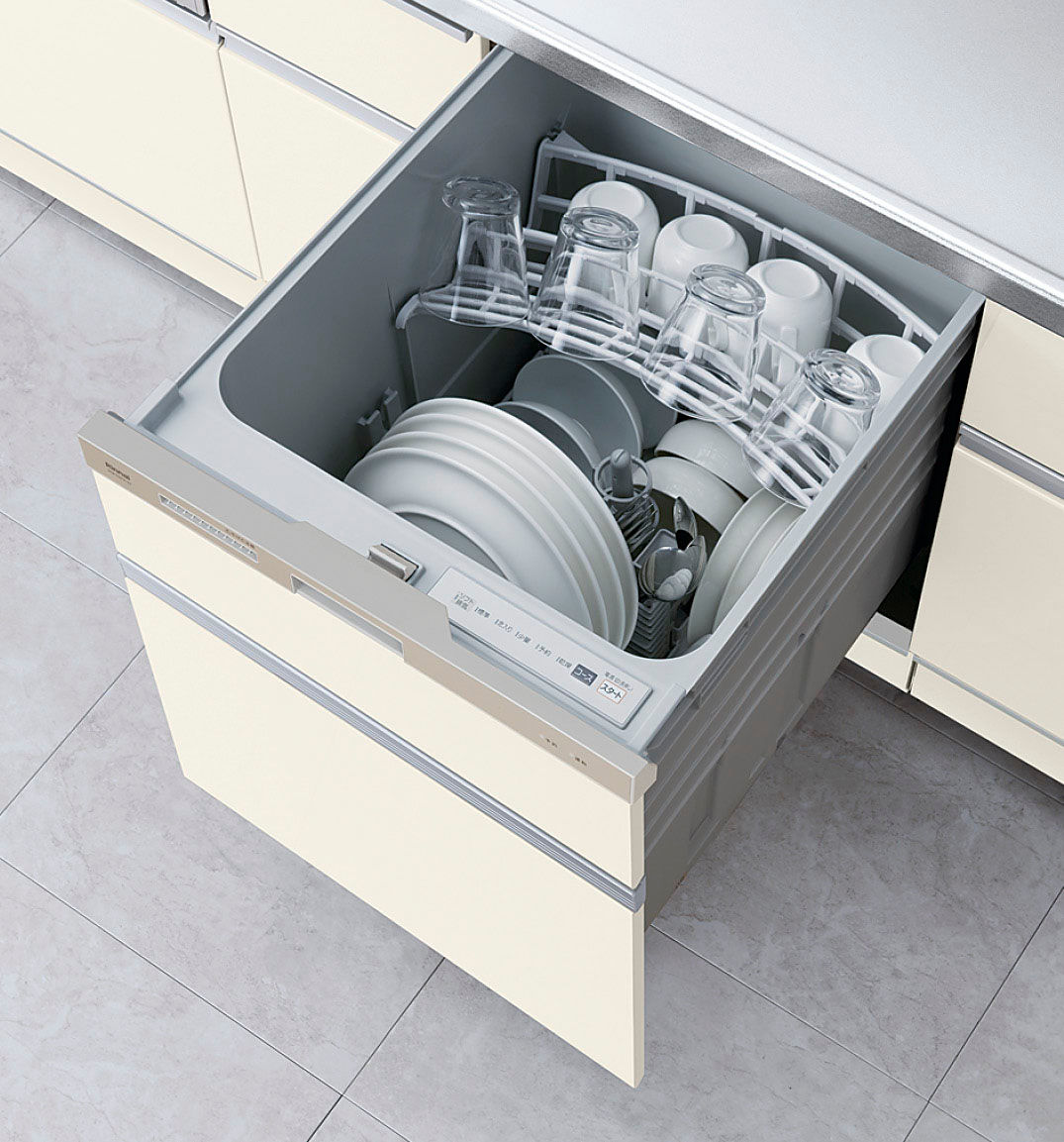 D67_食器洗い乾燥機_シンプルグレード_深型_扉材仕様