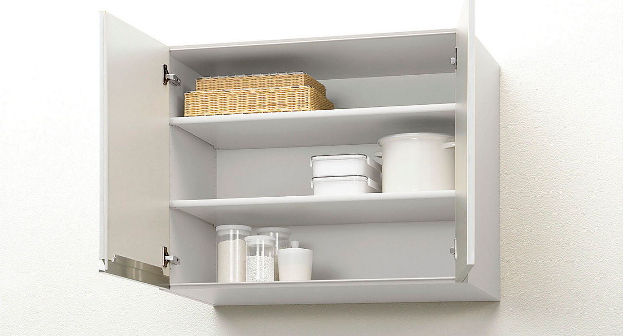 ウォールキャビネット_開き扉(取手付)