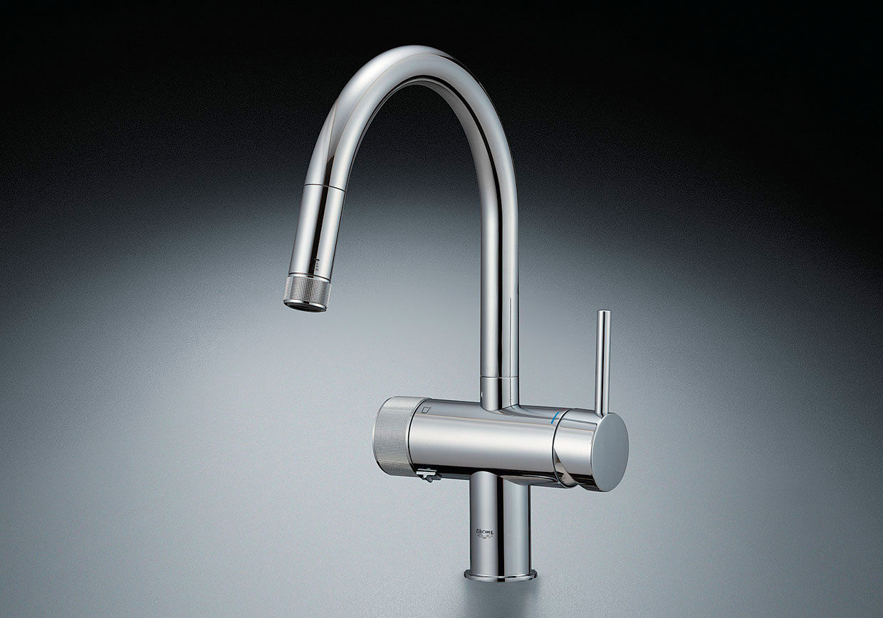 オールインワン浄水栓ミンタグースネック