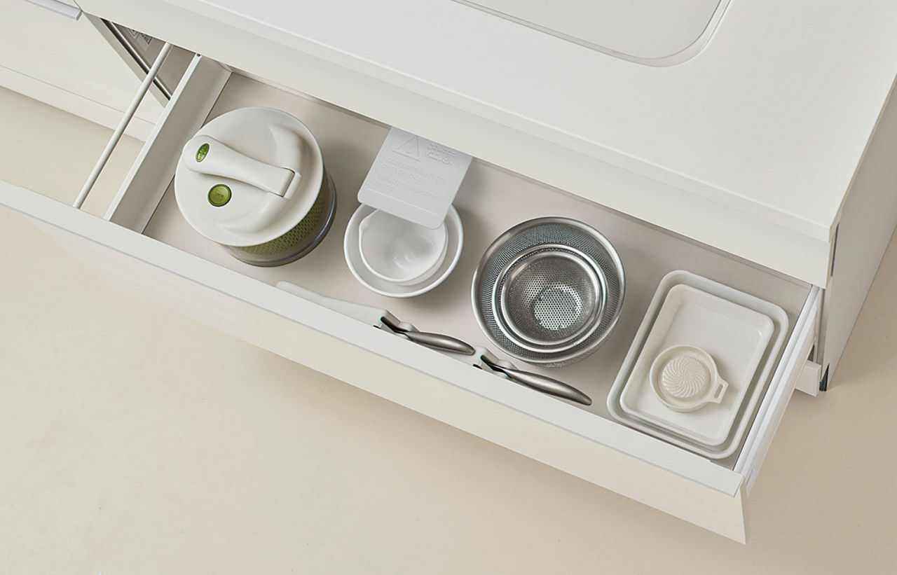 スライドストッカー(シンク下)