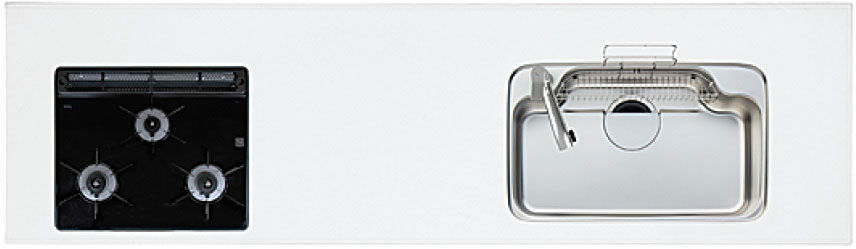 ワークトップ_対応キッチン_アイランド型_奥行75cm