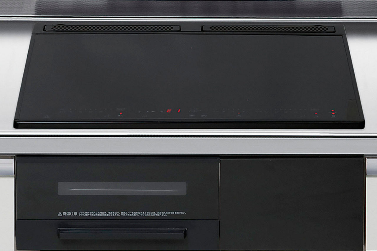 R47_3口フルIH・スタンダードタイプ(無水両面焼グリル)