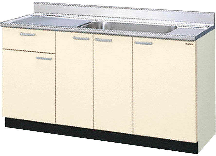 GKシリーズ_流し台(1段引出し)_間口150cm_幅67cmシンク