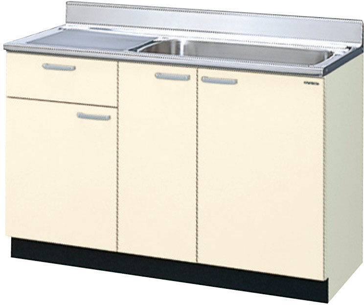 GKシリーズ_流し台(1段引出し)_間口120cm_幅67cmシンク
