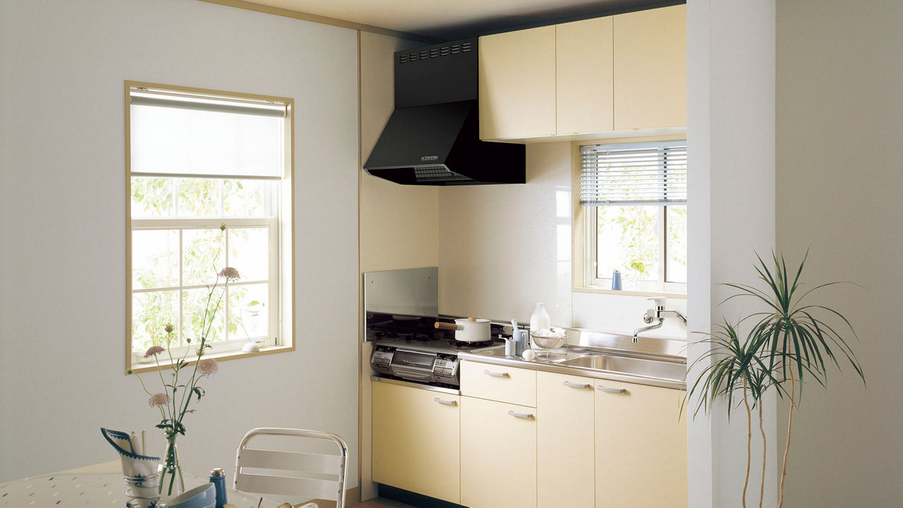 セクショナルキッチン_木製キャビネット_GS・GKシリーズ