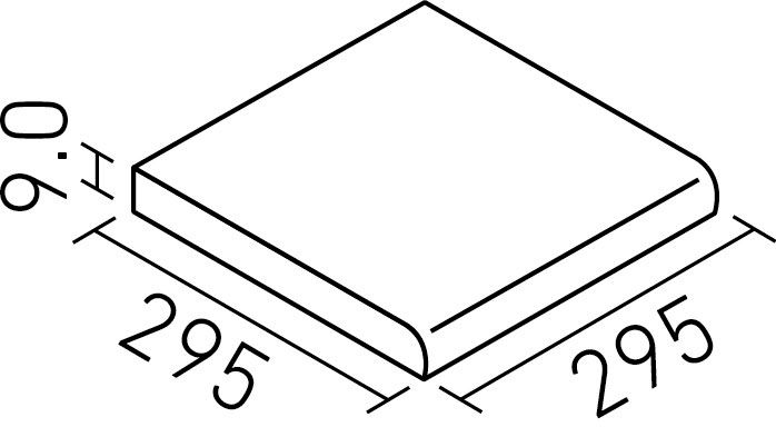 パセオ_300mm角段鼻(9.0mm厚)_形状図
