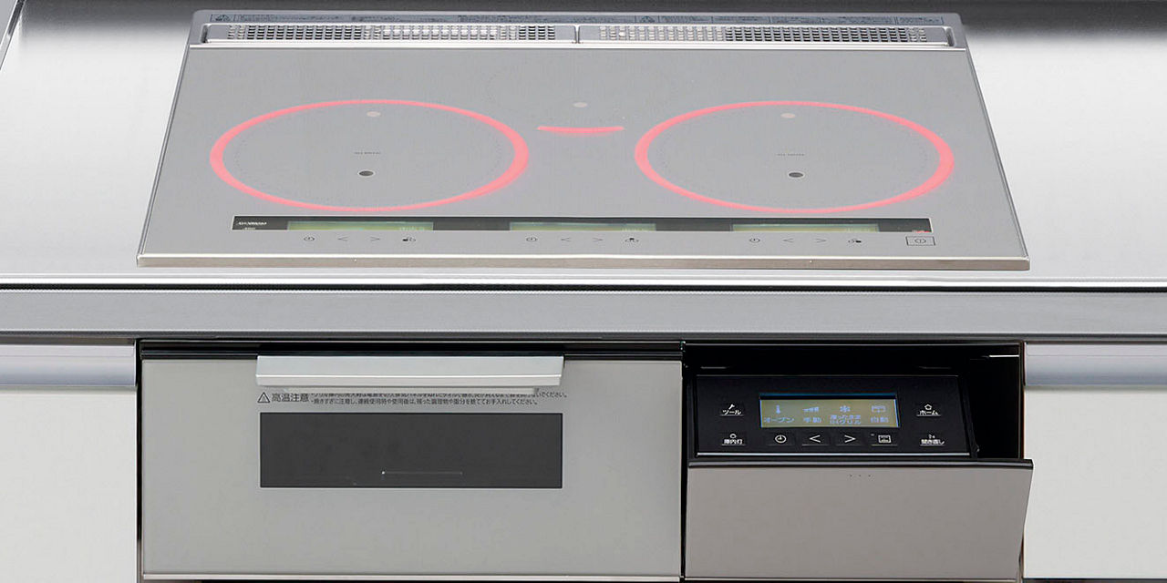 R67_3口フルIH・ダブルオールメタルタイプ_無水両面焼グリル