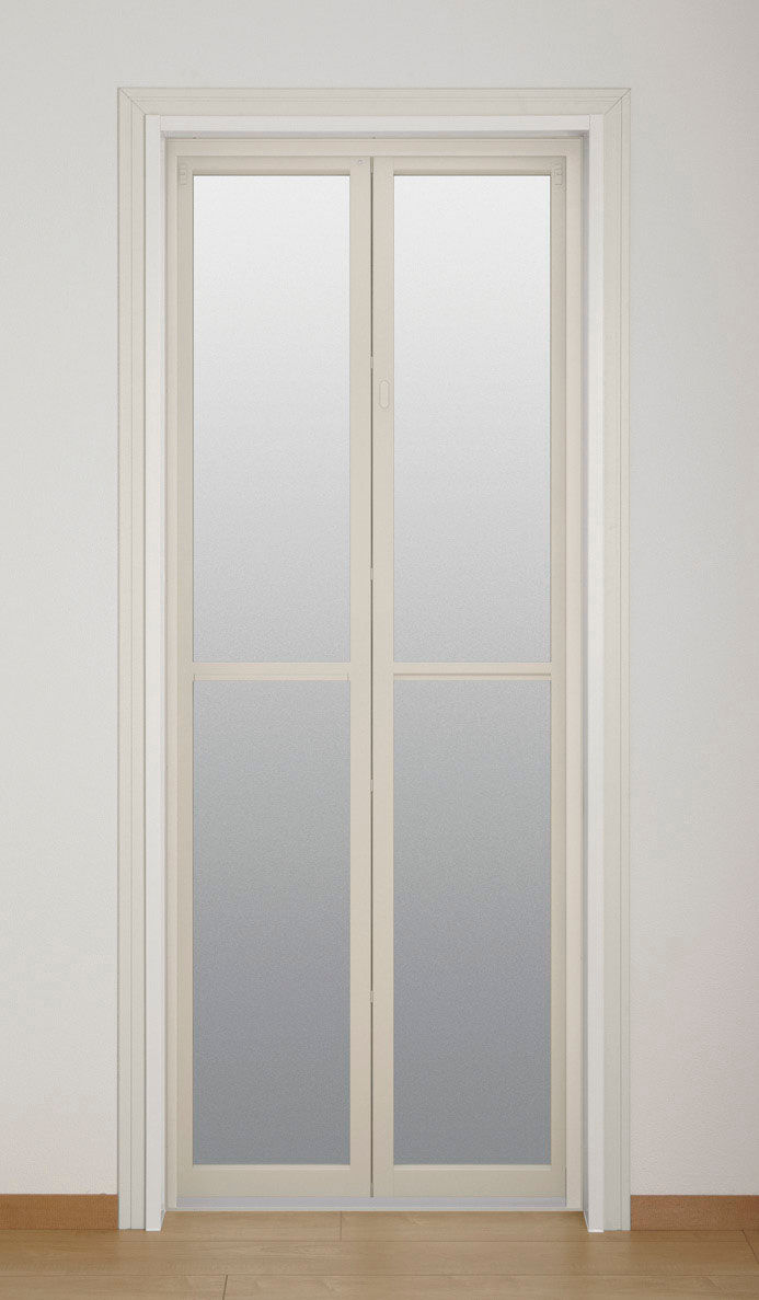 フリーサイズドア額縁と化粧枠の組合せイメージ