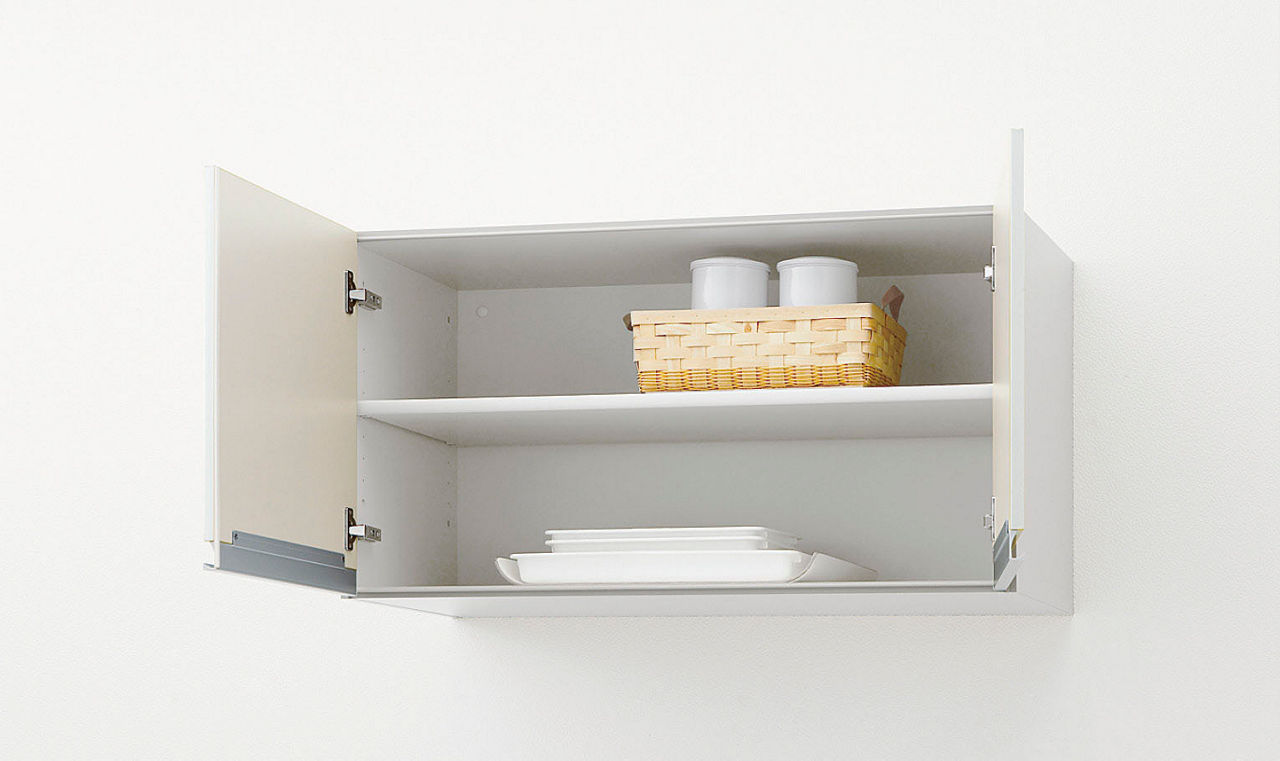 ウォールキャビネット_開き扉(取手付)高さ50cm