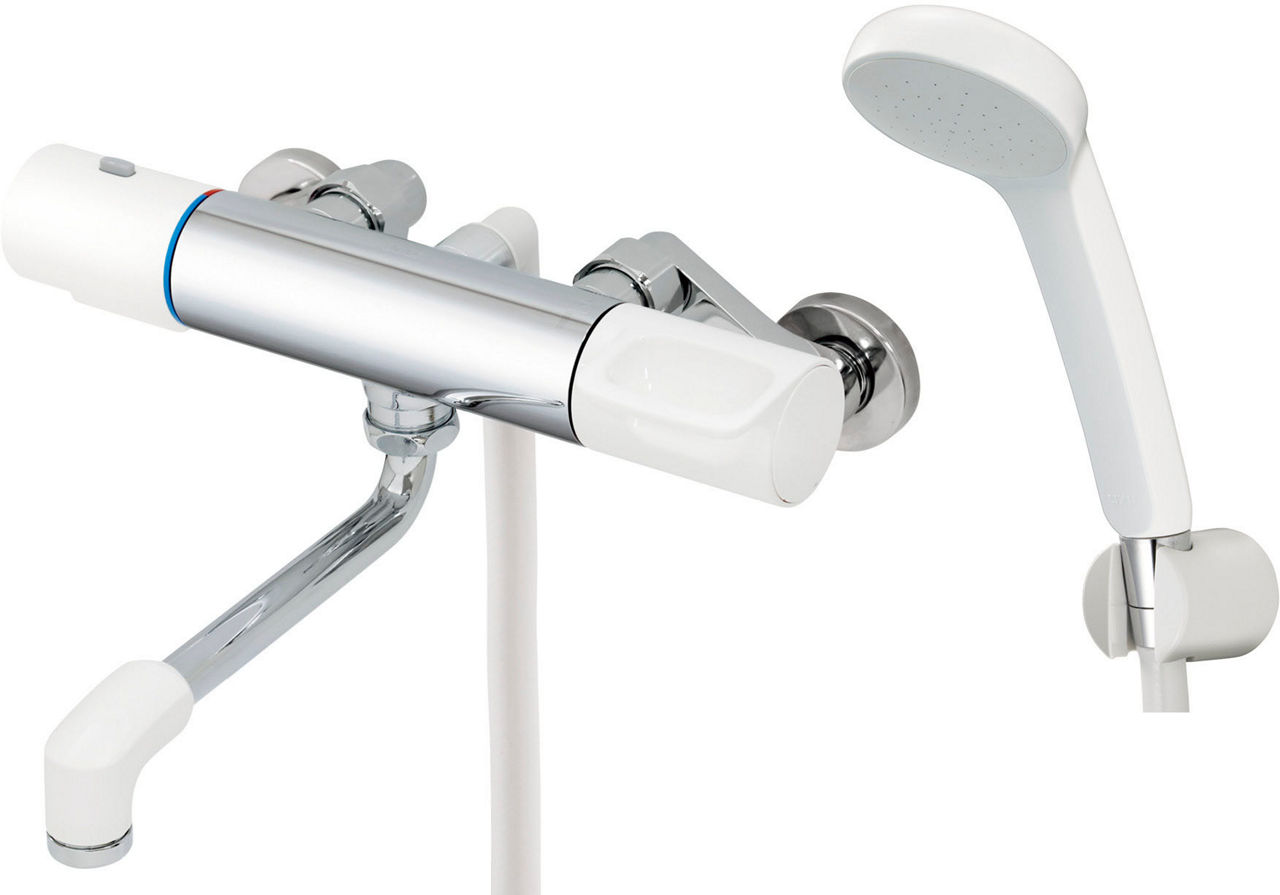 浴槽・洗い場兼用タイプ_サーモスタット付シャワーバス水栓