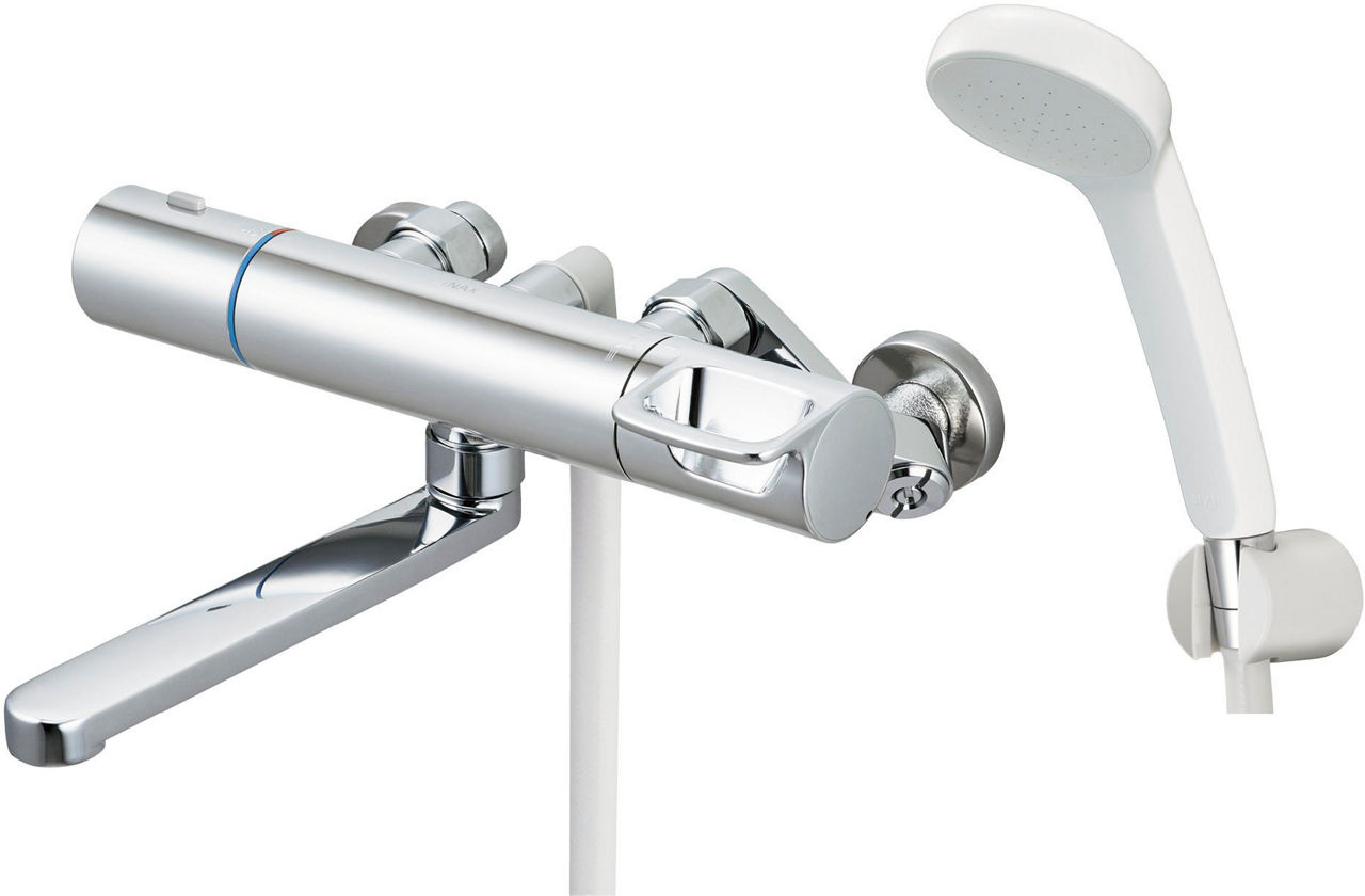 浴槽・洗い場兼用タイプ_サーモスタット付シャワーバス水栓