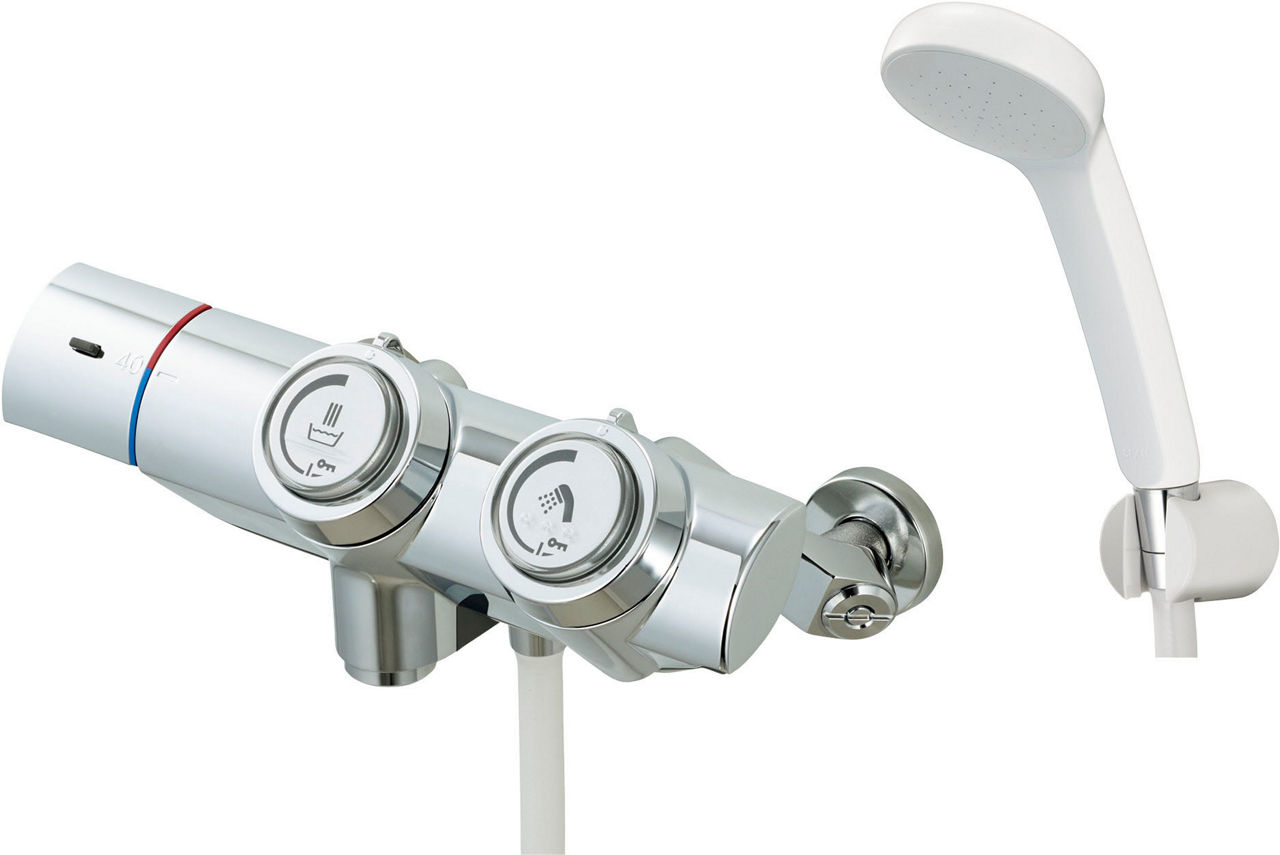 洗い場専用タイプ_サーモスタット付シャワーバス水栓