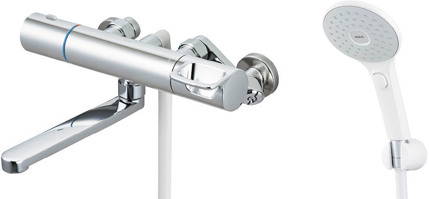 浴室用水栓金具_サーモスタット付シャワーバス水栓