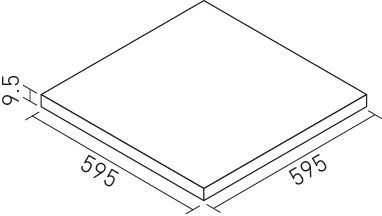 形状図1-1)ヴィコレ_サンドリネア_外床タイプ_600mm角平（外床タイプ）