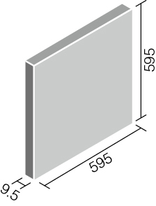 形状図)ヴィコレ_ヴァルストリーム_内床・外壁タイプ_600mm角平（内床･外壁タイプ）