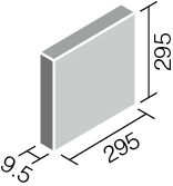 形状図)ヴィコレ_ヴァルストリーム_内床・外壁タイプ_300mm角平（内床･外壁タイプ）