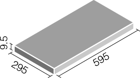 形状図)ヴィコレ_グラニカル_外床タイプ_600×300mm角平（外床タイプ）・600×300mm角平（内床･外壁タイプ）