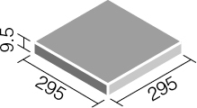 形状図)ヴィコレ_グラニカル_外床タイプ_300mm角平（外床タイプ）・300mm角平（内床･外壁タイプ）
