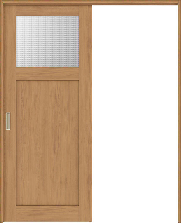 上吊方式片引戸標準_LGJ(格子なし)