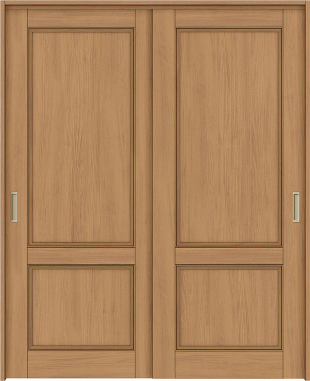 上吊方式引違い戸2枚建_LAY