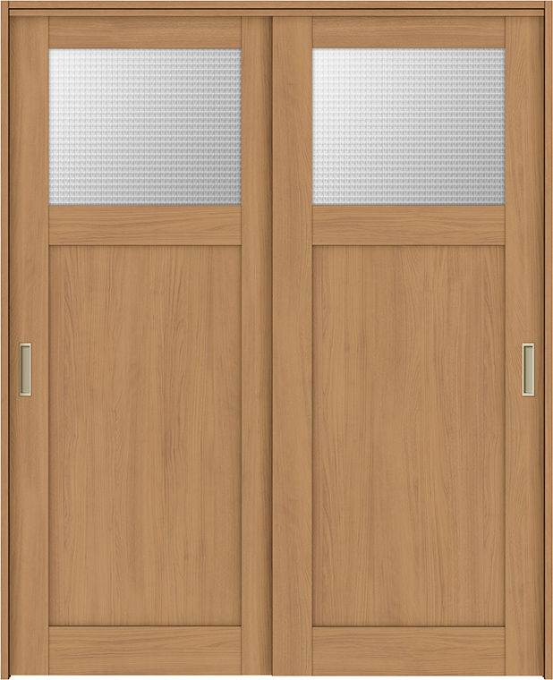 上吊方式引違い戸2枚建_LGJ(格子なし)