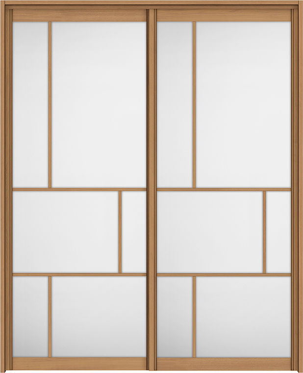 上吊方式引違い戸2枚建_LZE