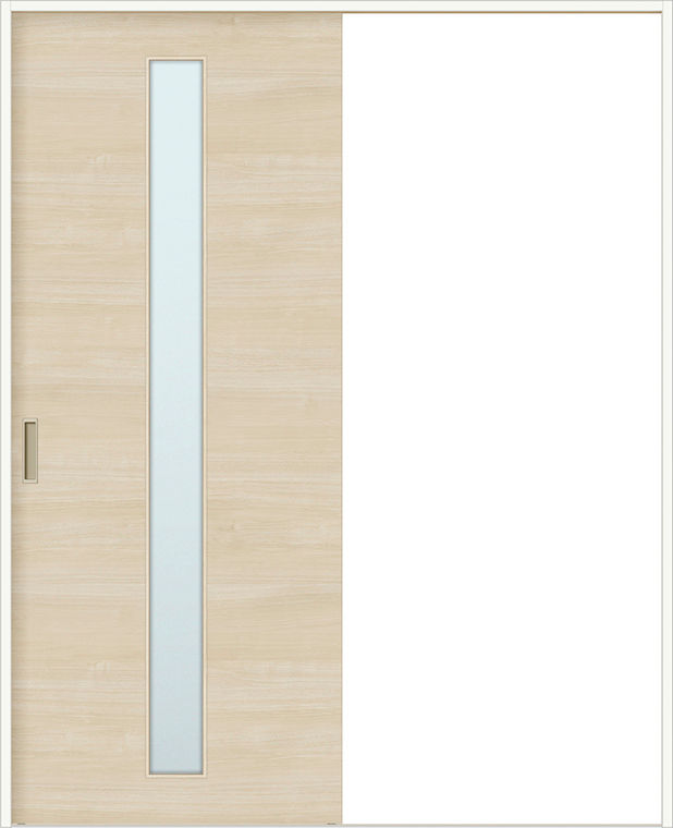 Vレール方式片引戸標準_LGA